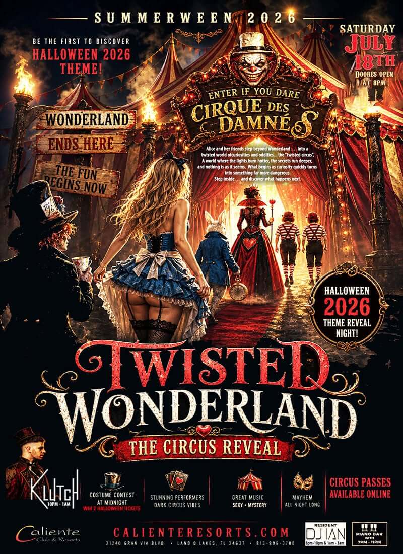 Twisted Wonderland The Circus Reveal Summerween - Caliente Resort