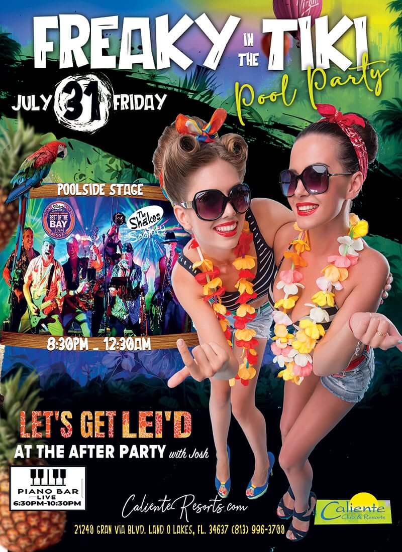 Freaky in the Tiki Pool Party - Caliente Resort