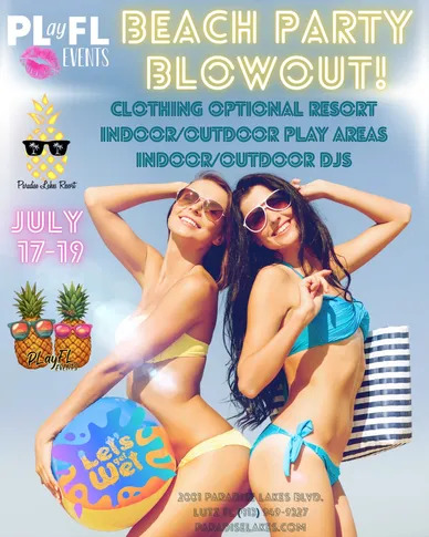 Beach Party Blowout - Paradise Lakes