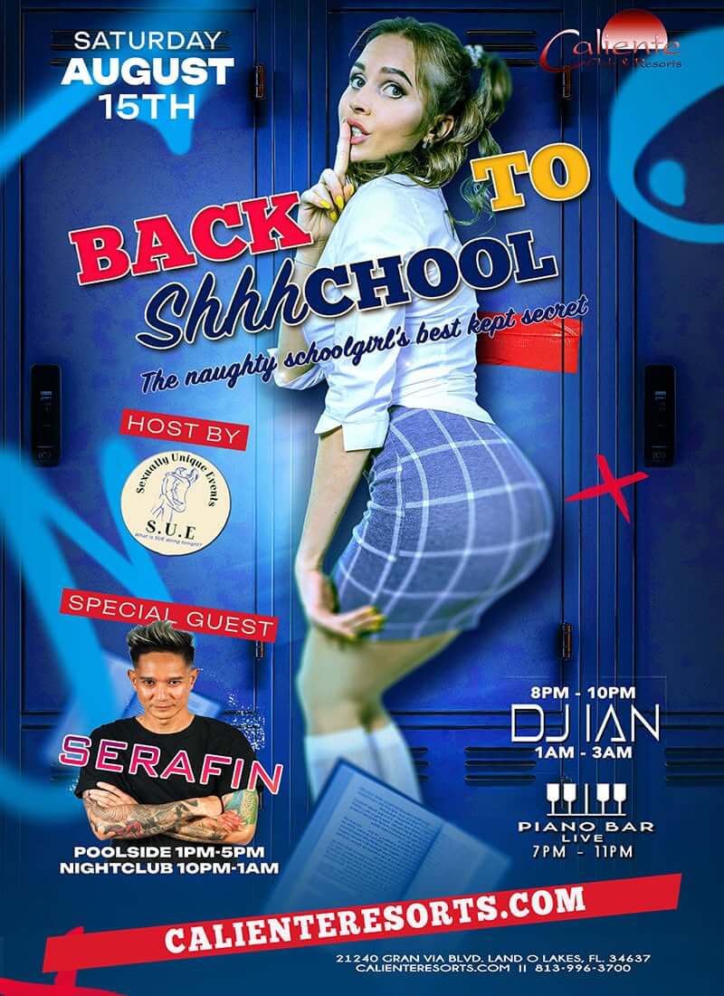 Back to Shhhschool - Caliente Resort