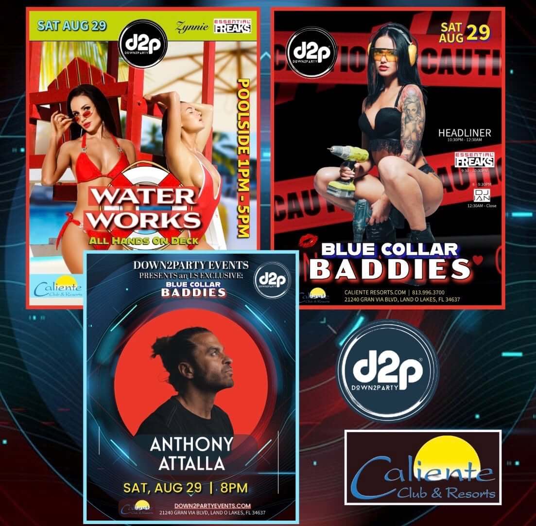 D2P Waterworks and Blue Collar Baddies - Caliente Resort