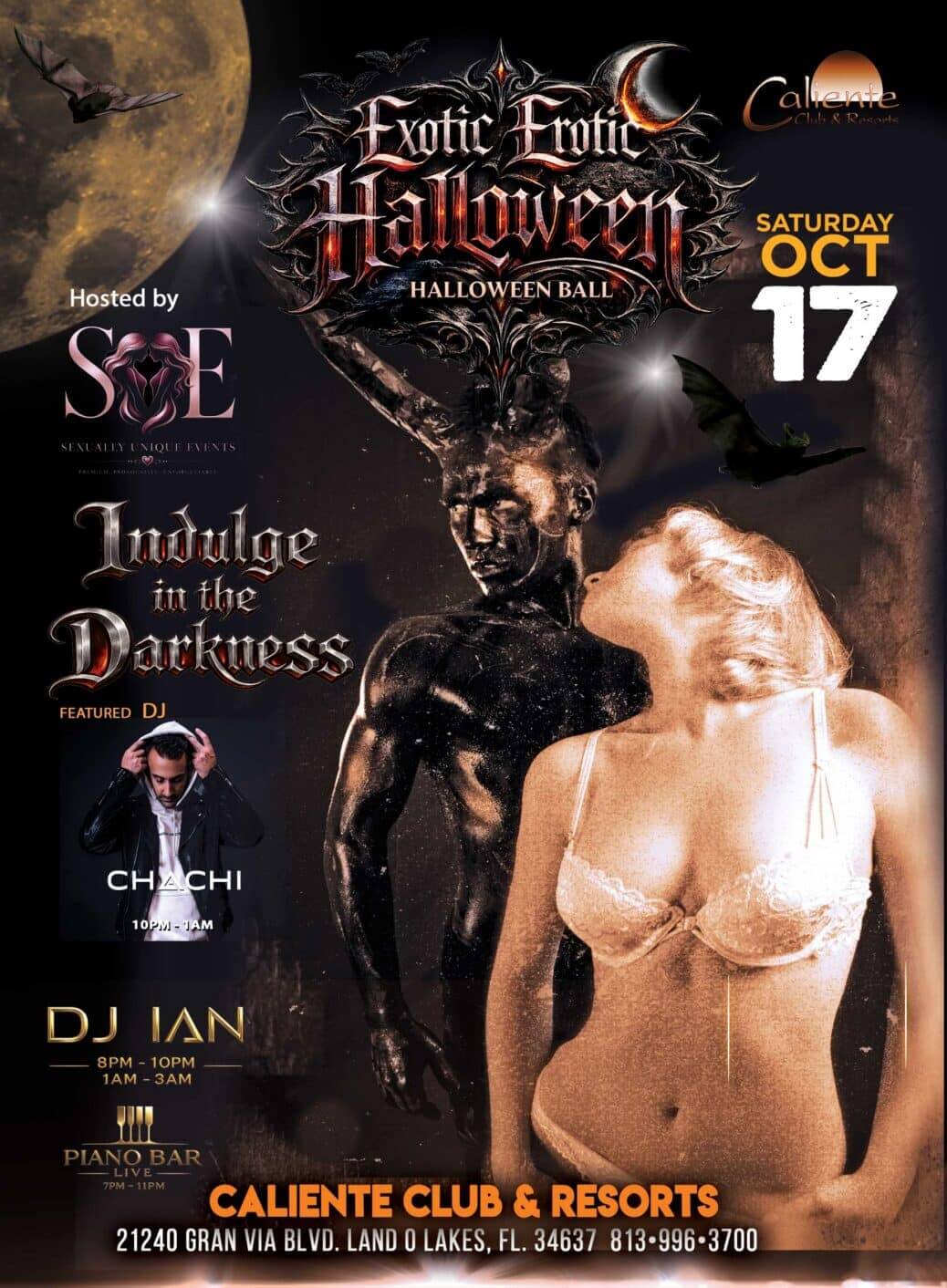 Erotic Exotic Halloween Ball - Caliente Resort