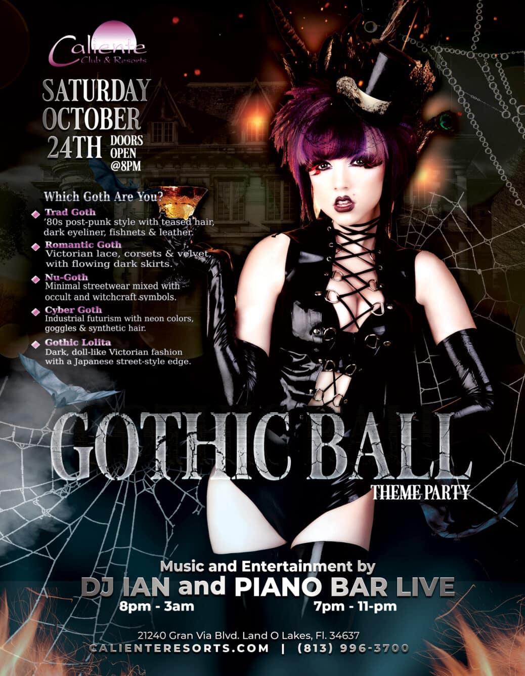 Gothic Ball - Caliente Resort