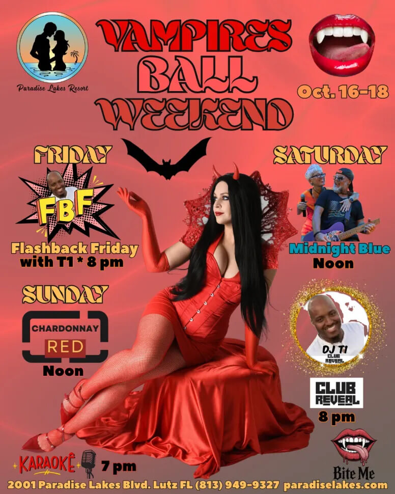 Vampires Ball Weekend - Paradise Lakes